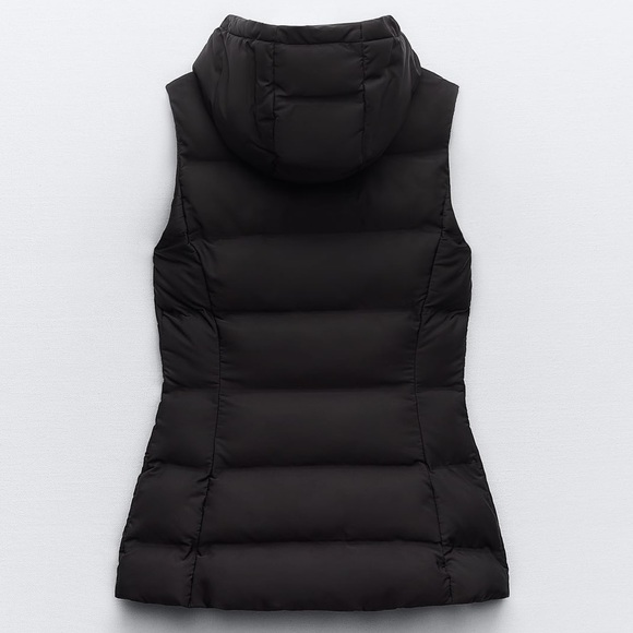 Zara NWT Water & Wind Protection Puffer Vest - Picture 3 of 17
